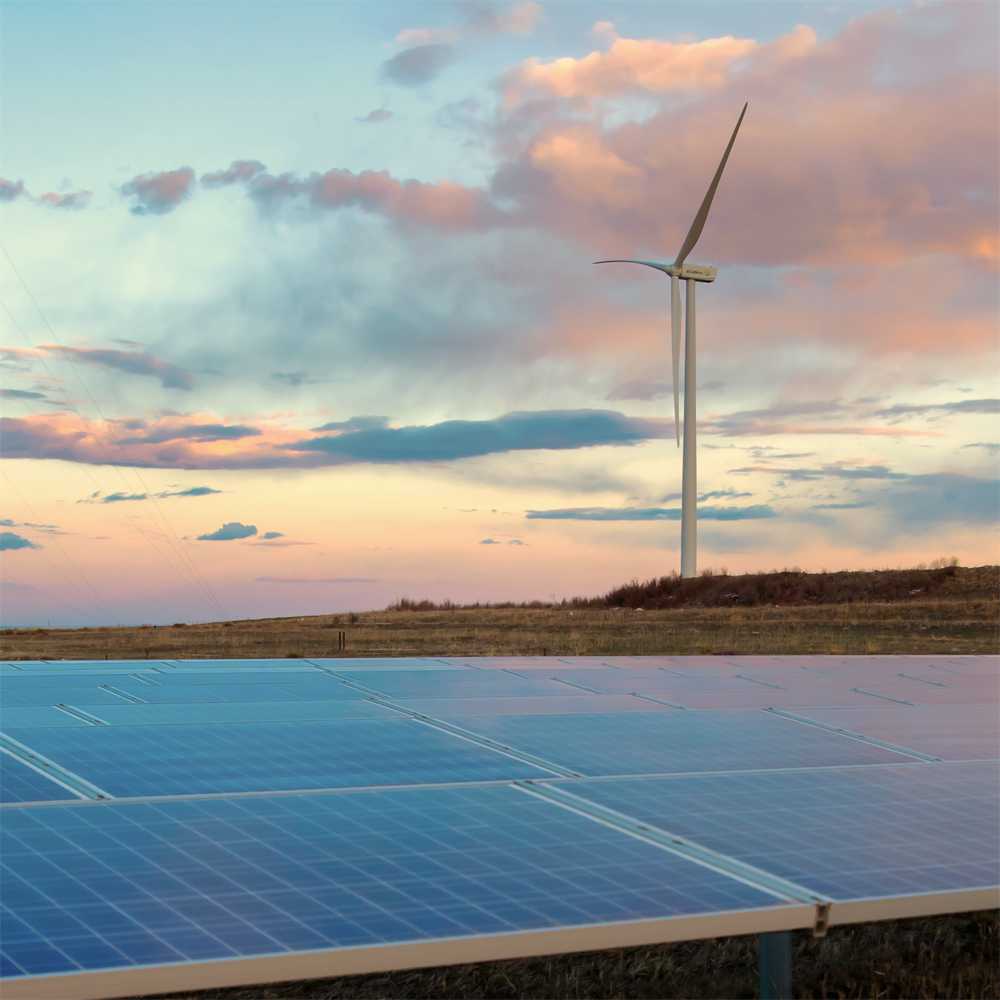 Solar and wind energy project